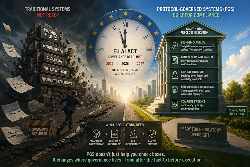 The EU AI Act Is Here. Your Governance Architecture Isn't Ready.