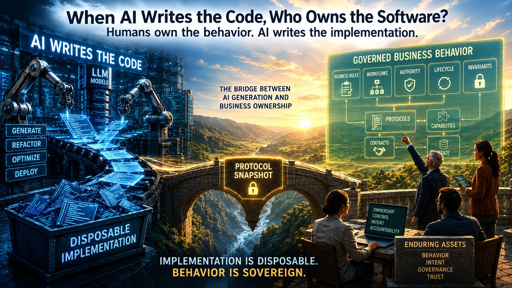 When AI Writes the Code, Who Owns the Software?